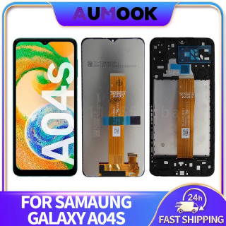 Для Samsung Galaxy A04s ЖК-дисплей, сенсорный экран, дигитайзер в сборе, панель A047F A047M, запасные части для ЖК-экрана телефона