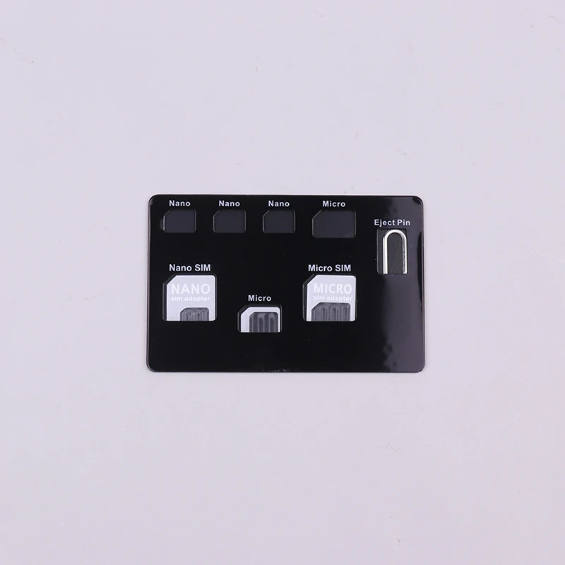 Тонкий держатель SIM-карты и чехол для хранения карт Microsd и штифт для телефона в комплекте
