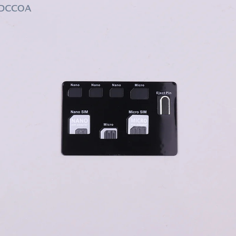 Yupqa SIM-karta ushlagichi va Microsd kartani saqlash qutisi va telefon pinchasi kiritilgan