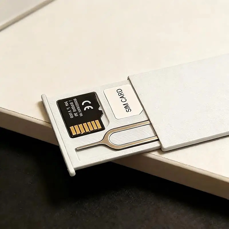 Portativ SIM-karta tashkilotchisi: 2 ta SIM-karta uyasi + 1 ta xotira kartasi uyasi + 1 ta TF karta uyasi