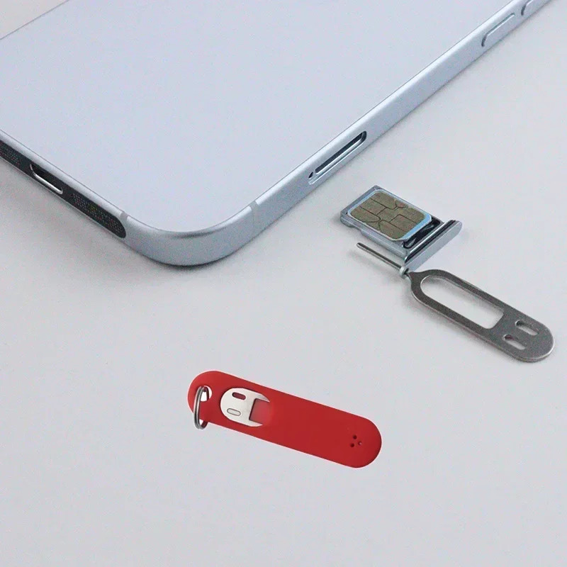 SIM-karta kalitini olib tashlash pinini yoʻqotmaslik uchun ijodiy kalitchalarni olib tashlash uchun aksessuarlar Smartfon planshet kartalari uchun patnisni ochuvchi uchun mos keladi