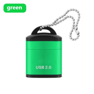 Mini USB 2.0 Micro SIM SD/TF xotira kartasini oʻquvchi kompyuter ish stoli kompyuter aksessuarlari kartriji uchun yuqori tezlikdagi adapter зеленый