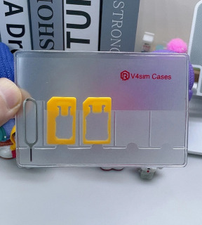 Портативная сумка для хранения карт памяти SIM Micro Pin Nano, коробка, защитный держатель для SIM-карты