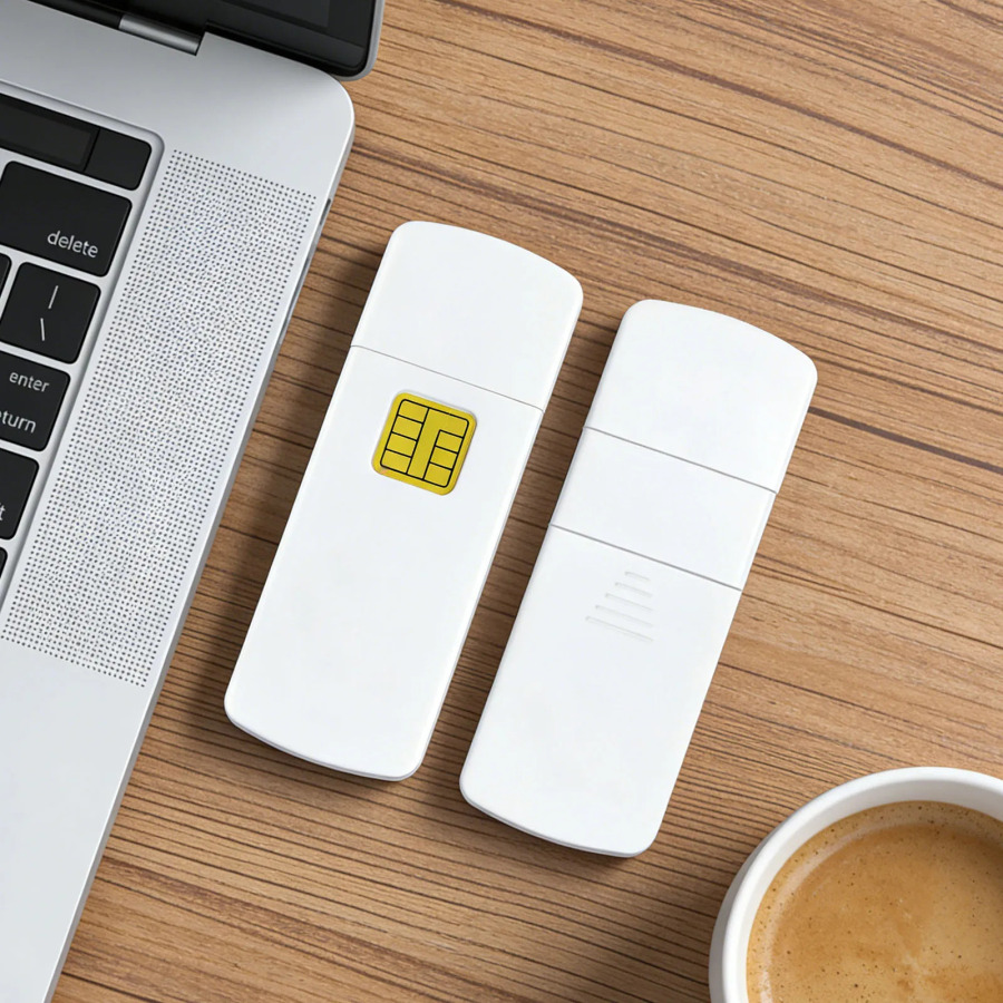 Высокоскоростной адаптер для оплаты через eSIM, USB-кардридер для смарт-карт, поддержка Android, Windows, MAC OS, MacBook, компьютеров и ПК.