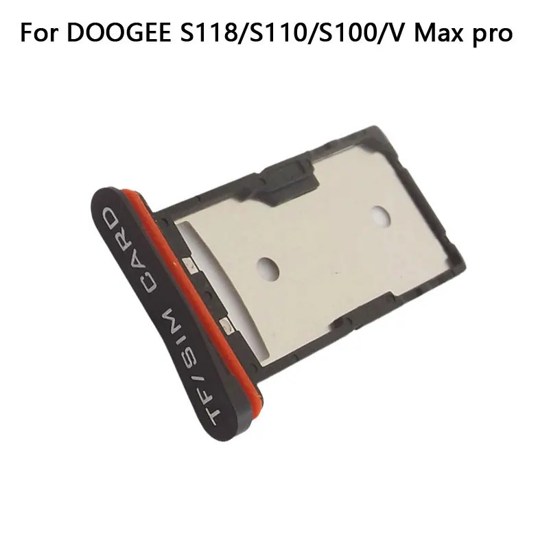 Yangi original DOOGEE S110 S100 S118 SIM-karta laganda TF SIM-karta uyasi ushlagichi DOOGEE V Max Pro uchun smartfon aksessuarlari