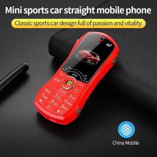 Новая модель автомобиля мобильного телефона 2G GSM 1,8 дюйма кнопочный мини-автомобильный ключ студенческий Dual Sim MP3 вибрационный телефон маленькие мобильные телефоны