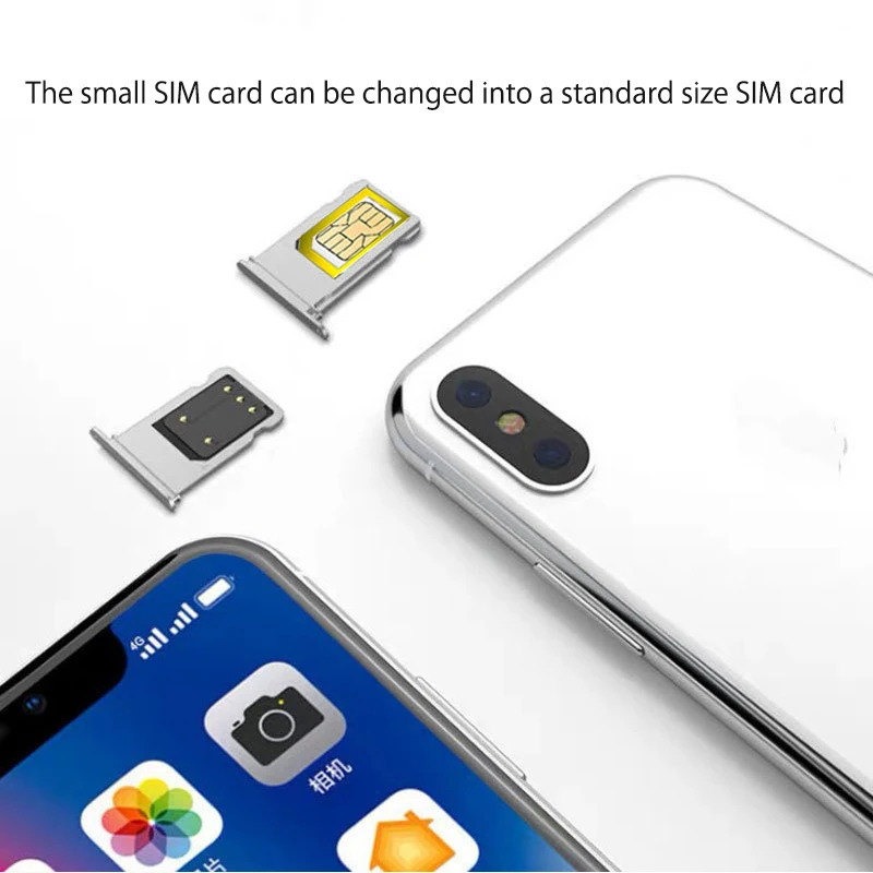 Адаптер Nano Micro Sim 5-в-1, металлический чехол для карты, чехол для карты мобильного телефона, маленький слот для большого карты, восстановитель, стандартная SIM-карта