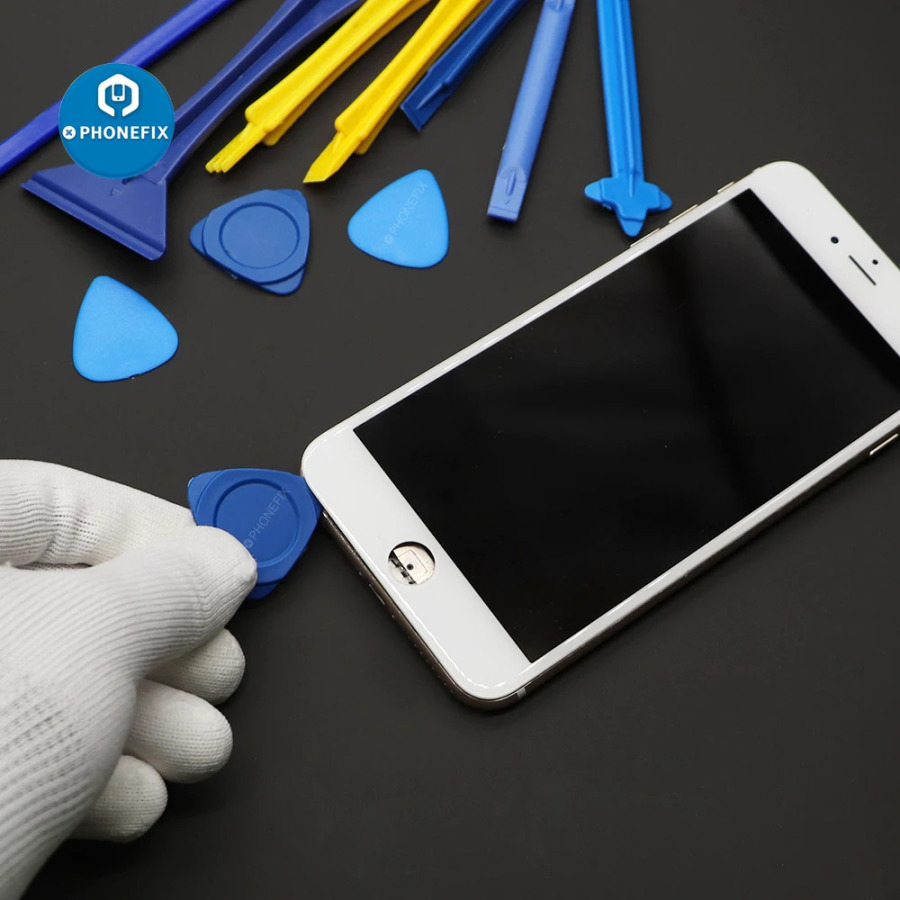 12 dona. Mobil telefonni ta'mirlash ekranini ochish uchun asboblarni ta'mirlash to'plami iPhone elektron asboblar qutisi uchun plastik spatulani qismlarga ajratish asboblar to'plami