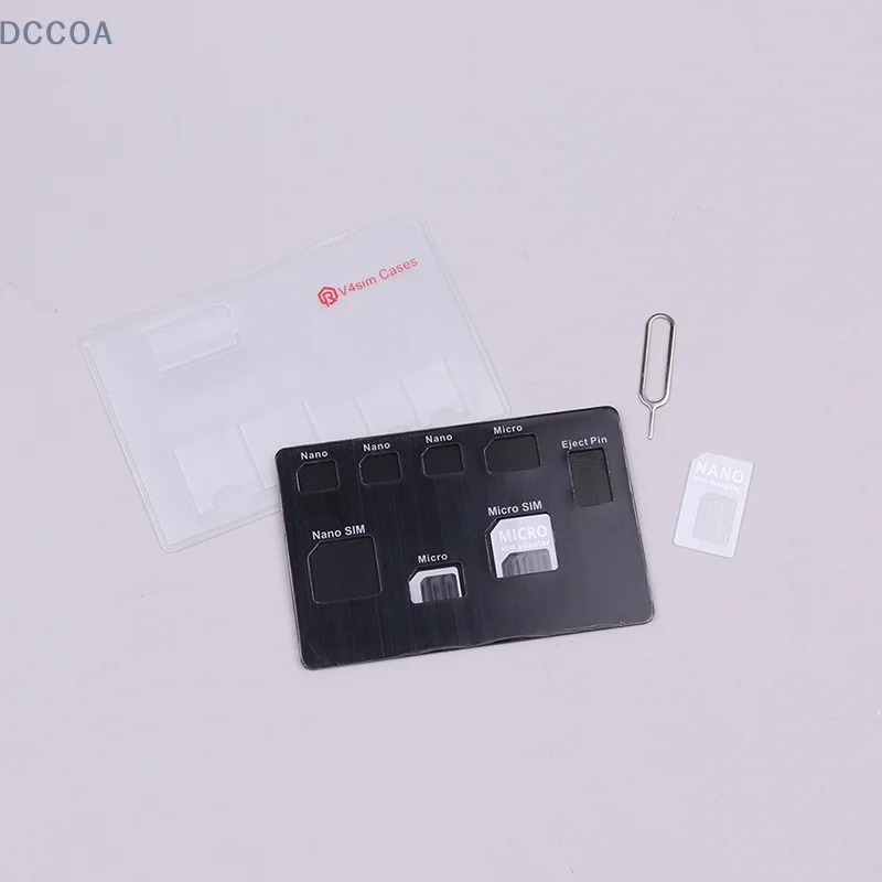 Yupqa SIM-karta ushlagichi va Microsd kartani saqlash qutisi va telefon pinchasi kiritilgan