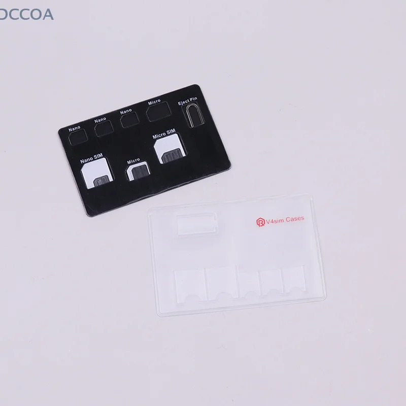 Yupqa SIM-karta ushlagichi va Microsd kartani saqlash qutisi va telefon pinchasi kiritilgan